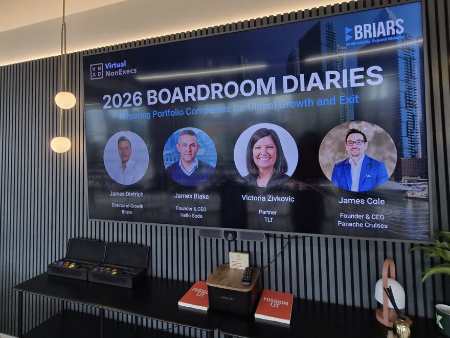 Briars Group investor forum audience